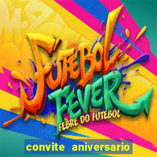 convite aniversario infantil futebol